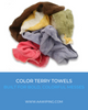 Color Terry Towels: Built for Bold, Colorful Messes