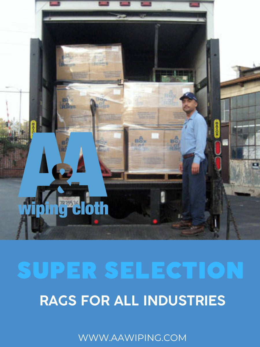 Super Selection - Rags For All Industries – A&A Wiping Cloth