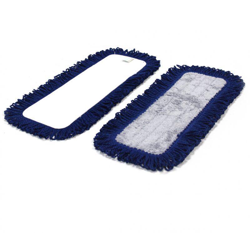 Microfiber Fringe Dust Mops Velcro Back - A&A Wiping Cloth