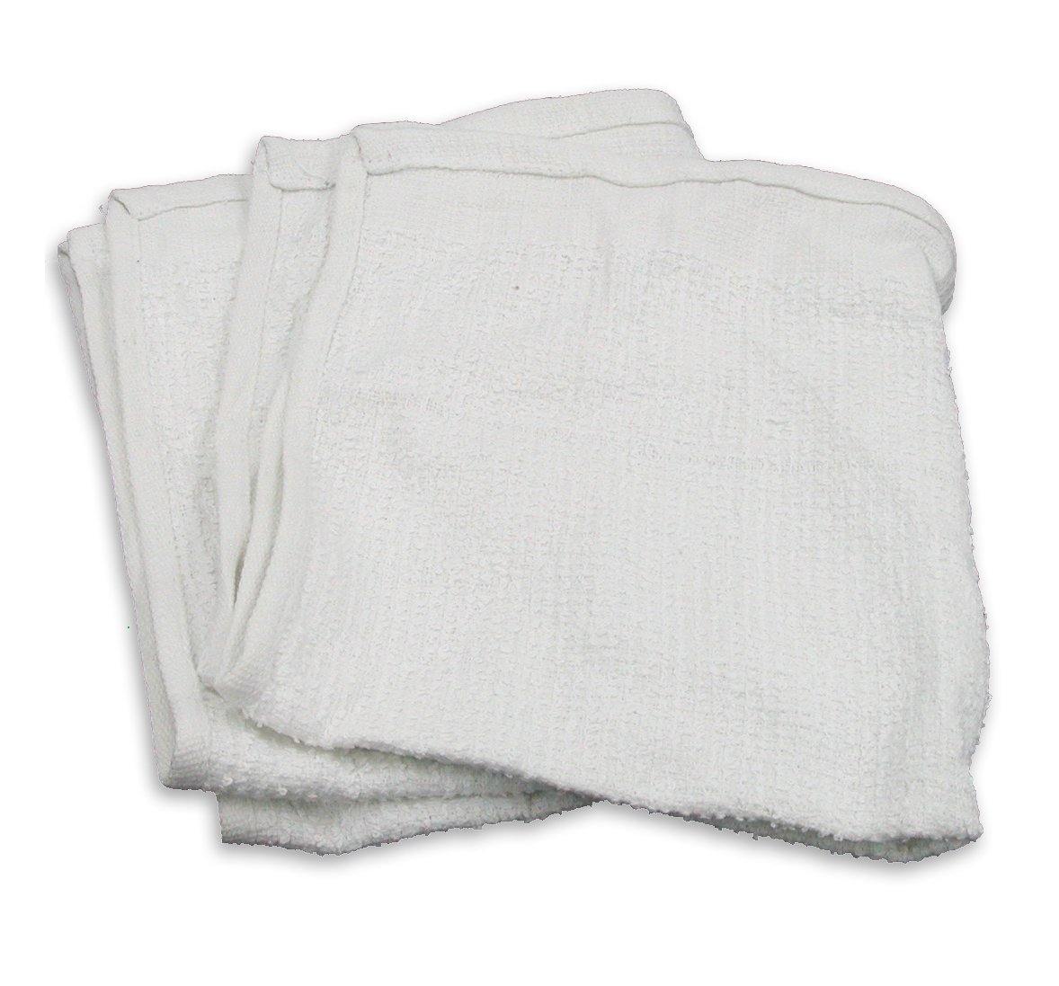 Product shot white bar towel